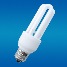 Bombilla CFL OEM E27 Forma 3U 6000K Luz Diurna Alerta 80lm/W 6000 Horas CRI 80 AC 220V Garantía de 2 Años Interruptor de Plástico 1600 Lúmenes - Product Image 2