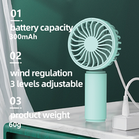 Ventilateur Rechargeable Portable de Poche 2024, Meilleures Ventes, pour Extérieur, Mignon et Mini
