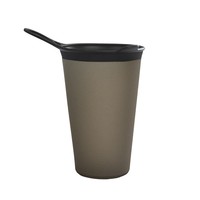 Bouteille d'eau pliable en TPU pour les sports de plein air et la course à pied, gourde souple pour le camping et la randonnée