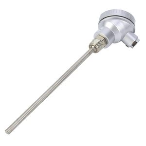 <strong>Type</strong> K <strong>Thermocouple</strong> Temperature Sensor with <strong>Flexible</strong> Stainless Steel Sheath for High-Temperature Furnace and Industrial Ovens - Product Image 5
