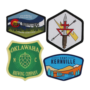 후크 앤 루프 전술 앨범 아트 무거운 음악 짠 아플리케 가방 배낭 짠 패치 - Product Image 1