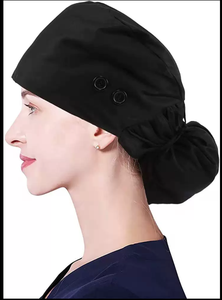 Chất Lượng Cao Tùy Chỉnh In Y Tá Chà Mũ Vẻ Đẹp Salon Có Thể Điều Chỉnh Biểu Tượng Tùy Chỉnh Bông Bác Sĩ Y Tá Tóc Chà Cap - Product Image 5