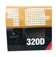 Ensemble de porte de cabine d'excavatrice pour Caterpillar CAT 320D 320C, protection fiable, haute qualité, norme d'exportation, prêt à être expédié, neuf