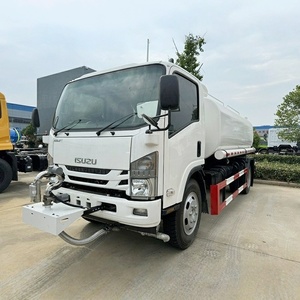 Camiones Cisterna de Agua ISUZU 8T, Japón, 190hp, 4x2, 8cbm, 10cbm, Camión Cisterna con Aspersor de Agua - Product Image 2
