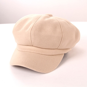 Gorras de Estilo Artista Pintor, Gorras de Boina Negras y Grises - Product Image 6