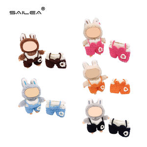 SAILEA Labu Plush Doll Clothes Cute Style Fashion Series Princess Dress Multicolour Cloth Material Customizable Logo Printing - Product Image 2