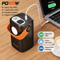 Livraison rapide pour ordinateur portable PD100W Power Bank 60000mah Speed Charging Mobile & Laptop Portable Power Station avec lampe