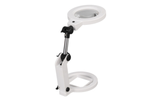 แว่นขยาย LED ตั้งโต๊ะแบบ MG3B-108C <span class=keywords><strong>2X</strong></span> พับได้ฟรีเลนส์ขนาดใหญ่ - Product Image 2