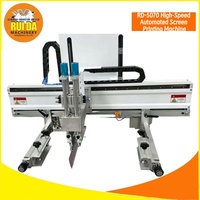 Machine d'impression à écran plat monocouleur DGRUIDA à grande vitesse pour sacs en plastique et papier, 2 mètres