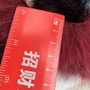 Largeur 180 cm Fourrure Longue 50 mm Faux renard Tissu Fourrure Peluche Tissu pour Défilé de Mode Manteau Veste - Product Image 2