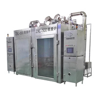 Nouvelle machine à fumer les aliments et la viande entièrement automatique, capacité industrielle de 1000 kg, fumoir en acier inoxydable 304