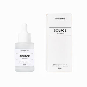 Cosmético de lujo redondo esmerilado claro suero cara cabello cuerpo <span class=keywords><strong>aceite</strong></span> 4 oz botellas cuentagotas de vidrio - Product Image 6