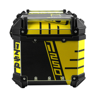 Accessoires de moto taille personnalisée valise étanche en alliage d'aluminium moto