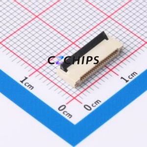 FPC-0.5HF-20PWBR-H20 FFC/FPC Connector SMD,P=0.5mm,Connector Flip Cover Type Double Side Contact / Top Bottom Contact 20P 0.5mm - Product Image 1