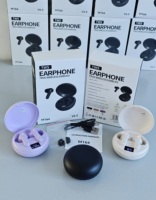 Écouteurs intra-auriculaires sans fil TWS BT 6.0 stables avec étui de charge magnétique, contrôle tactile et son stéréo HiFi