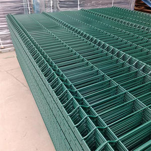 Panel de valla de malla de alambre soldado curvado 3D DE FÁBRICA DE ASO galvanizado en caliente fácilmente ensamblado con madera tratada térmicamente - Product Image 1