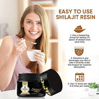 Complément alimentaire ayurvédique à base de résine énergétique naturelle, Shilajit pur de l'Himalaya, 84 oligo-éléments, stimule la vitalité et l'endurance, pour adultes