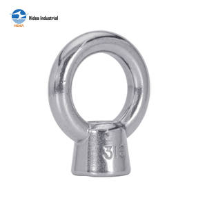 HIDEA Acier inoxydable 304 316 JIS G1169 Matériel de gréement robuste forgé électro-polissage passivé Écrou de levage à anneau Écrou à œillet - Product Image 2