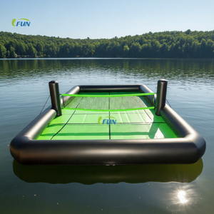 Cancha <span class=keywords><strong>de</strong></span> Pickleball Flotante Inflable, Campo <span class=keywords><strong>de</strong></span> Bádminton, Equipo <span class=keywords><strong>de</strong></span> Vinilo/PVC, Fabricado en Guangdong, Tamaño Personalizable, para Agua - Product Image 1