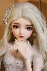 Bambola SD Doris Kitty in Resina BJD con Trucco Intercambiabile, Regalo Fatto a Mano per Bambini Unisex, Set Principessa in Confezione Colorata - Product Image 4