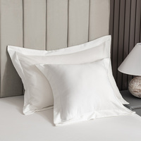 Ensemble de literie couette uni blanc couleur unie 5 étoiles hôtel qualité élastique ensemble de draps à poches profondes