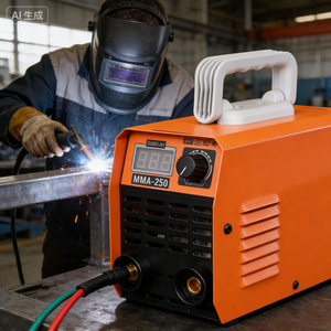 Máquina <span class=keywords><strong>de</strong></span> <span class=keywords><strong>Soldar</strong></span> MMA-250 - Portátil <span class=keywords><strong>de</strong></span> Grado Industrial para Reparación <span class=keywords><strong>de</strong></span> Metales, Doble Voltaje 220V/380V, Certificación CE e ISO - Product Image 2