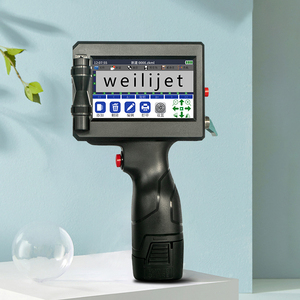 Di alta qualità 12.7 pollici portatile stampante a getto d'inchiostro macchina a getto con XP600 testina di stampa per scheda a basso costo data di scadenza inclusa - Product Image 3