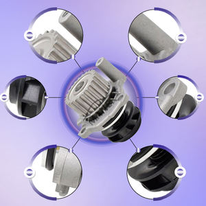 ปั๊มน้ำเสริมระบบระบายความร้อนเครื่องยนต์ MANER รุ่น 06A121012B สำหรับรถยนต์ VW AUDI A3 A4 TT SEAT BORA GOLF JETTA PASSAT 1.8T 2 - Product Image 4