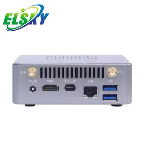 ELSKY Hot Sale I3 6100U Nuc Pc Skylake DP 4K Type-C 2*DDR4 Up To 32GB RAM M.2 SSD 4USB3.0 6-13 Gen CPU