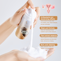 Pembersih Kewanitaan Organik Gel Busa Herbal Perawatan Vagina 60ml Pembersih Yoni Wanita