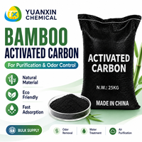 Charbon actif en poudre de bambou écologique de qualité alimentaire 200 Mesh pour le traitement de l'eau, la décoloration et le raffinage (OEM)