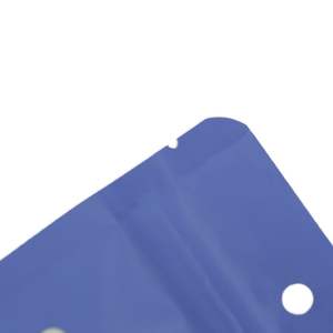 Bolsa de plástico Rosa mate con cremallera y logotipo personalizado, herramientas de maquillaje, paquete de plástico transparente, ventana, autosellado, bolsa de plástico rosa con orificio para colgar - Product Image 3