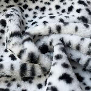 Kunstfell mit Leopardenmuster aus Kaninchenimitat für Autopolsterung im Großhandel - Product Image 4