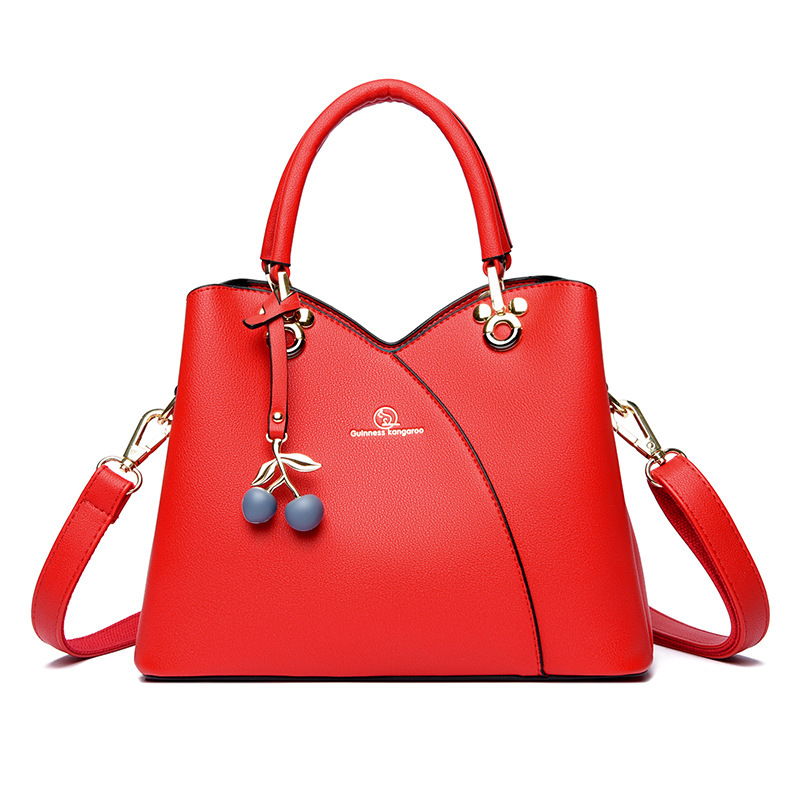 Sac à Main En Cuir Pour Femme Marque AKS - Format Moyen, Portefeuille Intégré, Neuf Avec étiquettes