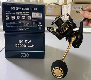 Original Japan 23 DAIWA <span class=keywords><strong>BG</strong></span> SW 4000D-CXH 5000D-CXH 6.2:1 Ratio de vitesse 1:6.2 <span class=keywords><strong>Moulinet</strong></span> de pêche spinning pour eau salée, <span class=keywords><strong>Moulinet</strong></span> de jigging pour pêche en mer - Product Image 4