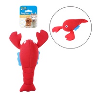 Jouets pour animaux de compagnie, souples et flottants dans l'eau, pour l'été, en peluche, pour chien, poisson, requin, homard