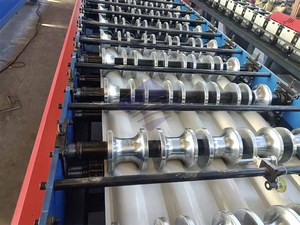 Máquina Automática para Láminas de Techo Trapezoidales con Recubrimiento de Color, Certificación CE/ISO, Máquina Perfiladora de Rollos IBR - Product Image 4