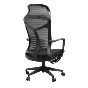 Ergonomic reclining office <b>chair</b> with footrest, employee computer <b>chair</b>, mesh lumbar support, breathable swivel <b>chair</b>. - Product Image 4