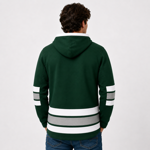Sudadera con Capucha de Hockey Unisex con Cordones, Diseño Gráfico con Número de Club de Hockey, Ropa para el Día del Partido - Product Image 3