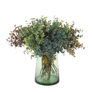 فو لمسة حقيقية الخضرة أوراق الأوكالبتوس ينبع أنواع مختلطة الاصطناعي الأوكالبتوس ينبع أوراق الأوكالبتوس الملونة - Product Image 3