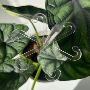 Pile di supporto per piante verdi in 2 pezzi per piante d'appartamento da balcone serra-accessori per attrezzi da giardino - Product Image 4