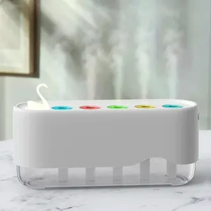 2024 Hot-selling New Design Voice Control Colorful Led Light Humidifier 600ml Cool Mist Ultrasonic Aroma Diffuser
