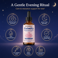 Gouttes liquides de glycinate de magnésium pour enfants, soutien apaisant, soutien naturel au sommeil, 30 ml, saveur baies