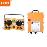 Joystick radio sans fil industriel hydraulique, F24-60 boutons, télécommande pour pompe à béton, camion
