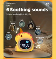 Bestseller Sonnenaufgang-Wecker Geschenk fürs Schlafzimmer Sonnenaufgang-Wecker für Kinder Schlaftrainer Niedlicher Silikon-Kinderwecker mit Nachtlicht