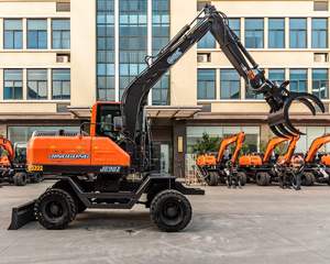 JG90Z Alta Eficiencia 360 °   Excavadora con Rueda de Agarre Hidráulica Giratoria de Alta Resistencia - Product Image 4