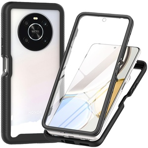 Coque intégrale en armure mince avec cadre avant, protection d'écran en PET pour Huawei <span class=keywords><strong>Honor</strong></span> <span class=keywords><strong>X7</strong></span>/X8/ X9 Magic 4 Lite, housse de téléphone robuste, 360 - Product Image 1