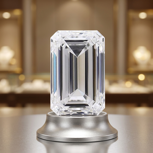 Emerald Cut Lab Grown Diamond IGI Certified VS2 F Color Loose Stone For Women Engagement Ring Pendant Necklace <b>Earring</b> Brooch - Product Image 1