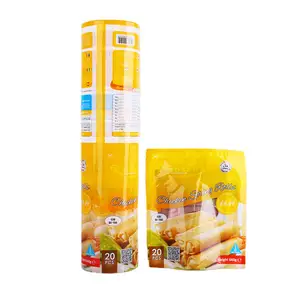 OEM Plastic Wrapping Film PE Three Layers Co-extrucsion Film Wrap Plastic Roll Films for Protective or Food Packaging