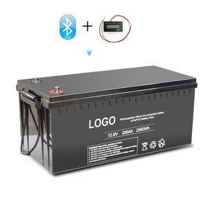 Baterai Lithium besi fosfat 12 V Lifepo4 Lithium Li Ion baterai 12 Volt Solair baterai surya 200Ah - Product Image 5